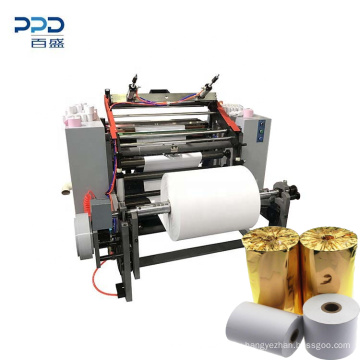 ATM POSS cash register medecial report paper thermal paper roll making machine